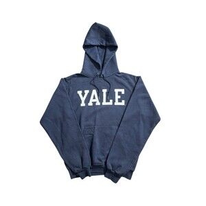 Vintage Champion Yale University Hoodie Sweatshirt Sz S Mexico See / Read Desc.